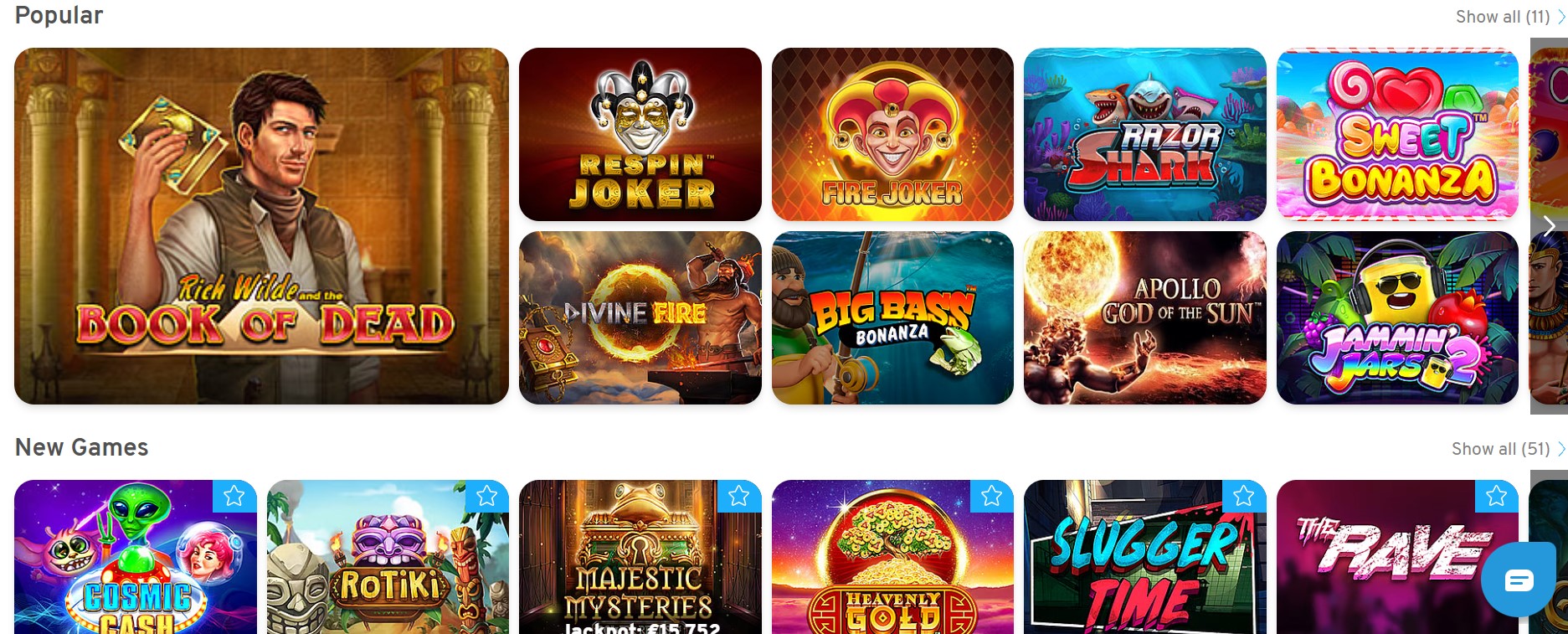 Wunderino Casino Slots