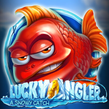 Lucky Angler A Snowy Catch – Fischfangglück im winterlichen Gewässer