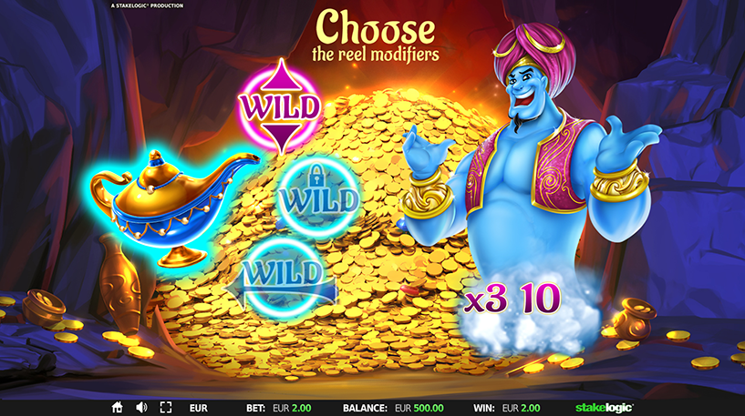 Wild Genie and the three whishes slots